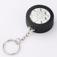 Sublimation Blanks Mini Tape Measure Tire Keychain-1M