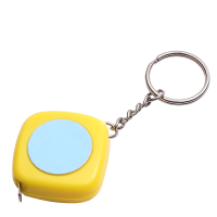 Sublimation Blank Tape Measure Keychains -1m