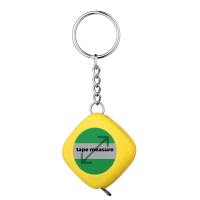 Sublimation Blank Tape Measure Keychains -1m