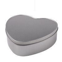 Heat Transfer Printing  Gift Tin Box heart shape Sublimation Iron Box-（big）