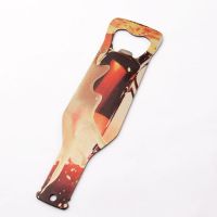 Sublimation Bottle Shape Bottle Opener-white