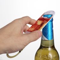 Sublimation Stainless Steel Strip  Beer Bottle Opener(white)