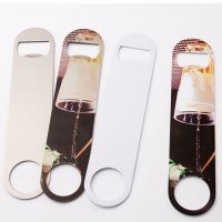 Sublimation Stainless Steel Strip  Beer Bottle Opener(silver)