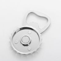 Sublimation Blank Metal Fridge Magnet Bottle Opener( Round)