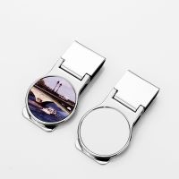 Sublimation Round Metal Blank Cash Clip