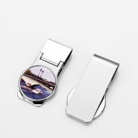 Sublimation Round Metal Blank Cash Clip