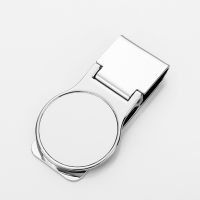 Sublimation Round Metal Blank Cash Clip