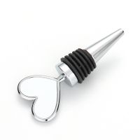 Sublimation Blank Metal Wine Stopper-Heart