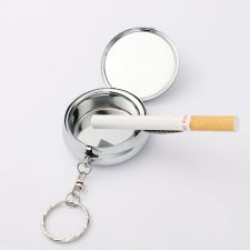 Sublimation Blanks Mini Portable Ashtray keychain