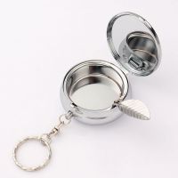 Sublimation Blanks Mini Portable Ashtray keychain