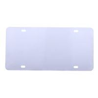 Sublimation  Aluminum 4 holes license plates