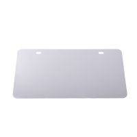 Sublimation  Aluminum 2 holes license plates