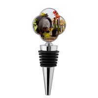 Sublimation Blank Metal Wine Stopper-Flower