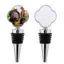 Sublimation Blank Metal Wine Stopper-Flower