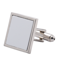 Sublimation Metal Blank Cufflinks -Square(1 pair)