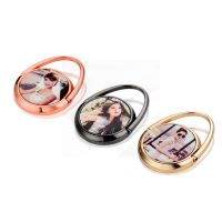 Sublimation Blank Metal Phone Ring Holder-rose gold