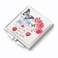 Sublimation Square Shape Compact Mirror