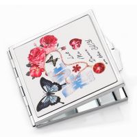 Sublimation Square Shape Compact Mirror