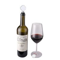 Sublimation Wine Glass Tag Ornaments(Circle)