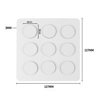 Sublimation MDF game tic tac toe-7 inch