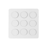 Sublimation MDF game tic tac toe-7 inch