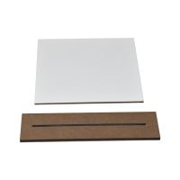 Sublimation MDF Photo Frame Desktop Display（150*150*3mm）