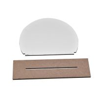 Sublimation Mdf Photo Frame Desktop Display(Semicircle)