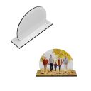 Sublimation Mdf Photo Frame Desktop Display(Semicircle)