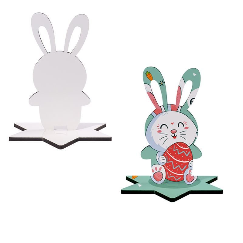 Sublimation Blank MDF Rabbit Desktop Display