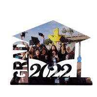 Sublimation Grad Hat Series   MDF Photo Frame (GRAD 2022)