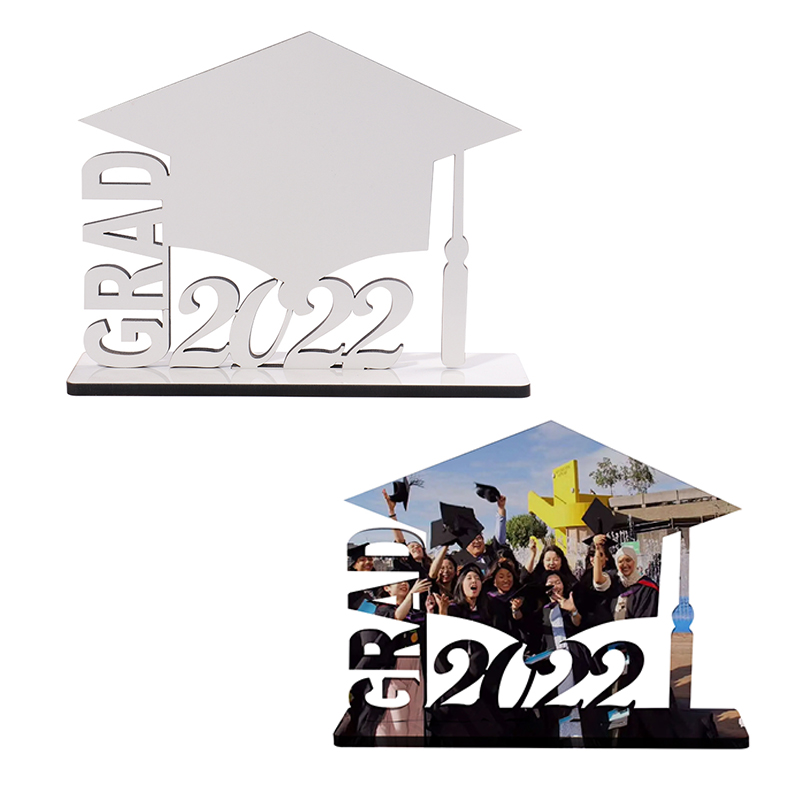 Sublimation Grad Hat Series   MDF Photo Frame (GRAD 2022)