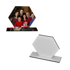 Sublimation Mdf Photo Frame Desktop Display(Hexagon)