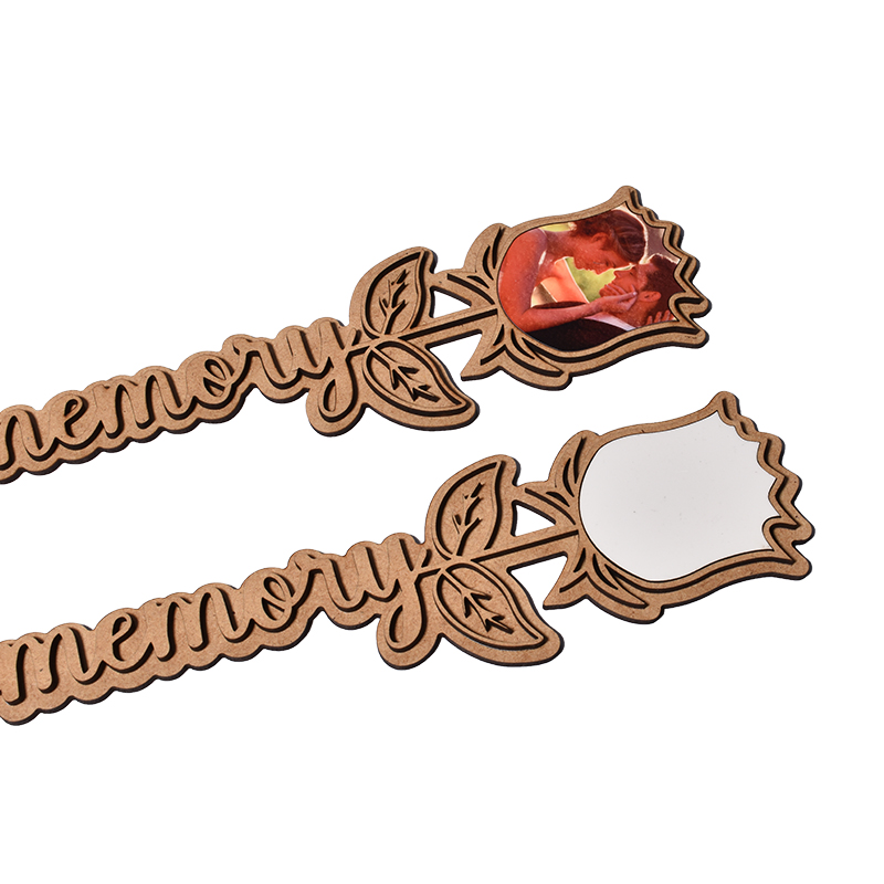 In Loving Memory Rose Sublimation Blank MDF Rose(wood)