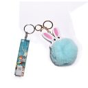 Sublimation MDF Credit Card Grabber with Bunny Plush（green）