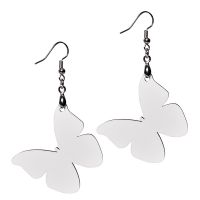 Sublimation Blank Butterfly MDF Earrings 1 pairs