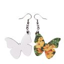 Sublimation Blank Butterfly MDF Earrings 1 pairs