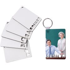 Sublimation Blank MDF Keychains(SENIOR)