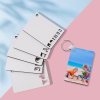 Sublimation Blank MDF Engraved Keychains(BABY)