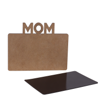 Sublimation Blank MDF Fridge Magnets MOM