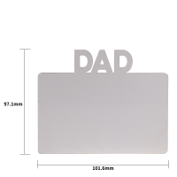 Sublimation Blank MDF Fridge Magnets DAD