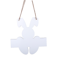 Sublimation MDF Door Hanging Ornaments Door Hanger(rabbit)