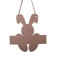 Sublimation MDF Door Hanging Ornaments Door Hanger(rabbit)