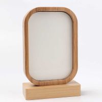 Sublimation Bamboo Photo Frame with Magnet Stand(rectangle)