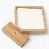 Sublimation Bamboo  Photo Frame with Magnet Stand(diamondl)