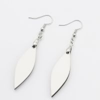 Double-sided Sublimation Blank MDF Earrings 1Pairs( Willow )