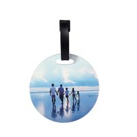 Sublimation Blank4" Round MDF Luggage Tags MDF20014