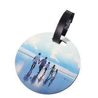 Sublimation Blank4" Round MDF Luggage Tags MDF20014