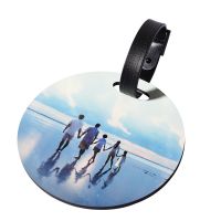 Sublimation Blank4" Round MDF Luggage Tags MDF20014