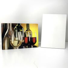 Sublimation Blank Rectangle Shape Single-sided MDF Photo Panels 245*170*5mm