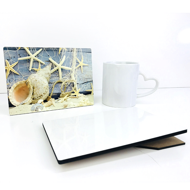 Sublimation Blank Rectangle MDF Photo Panels 177*127*5mm